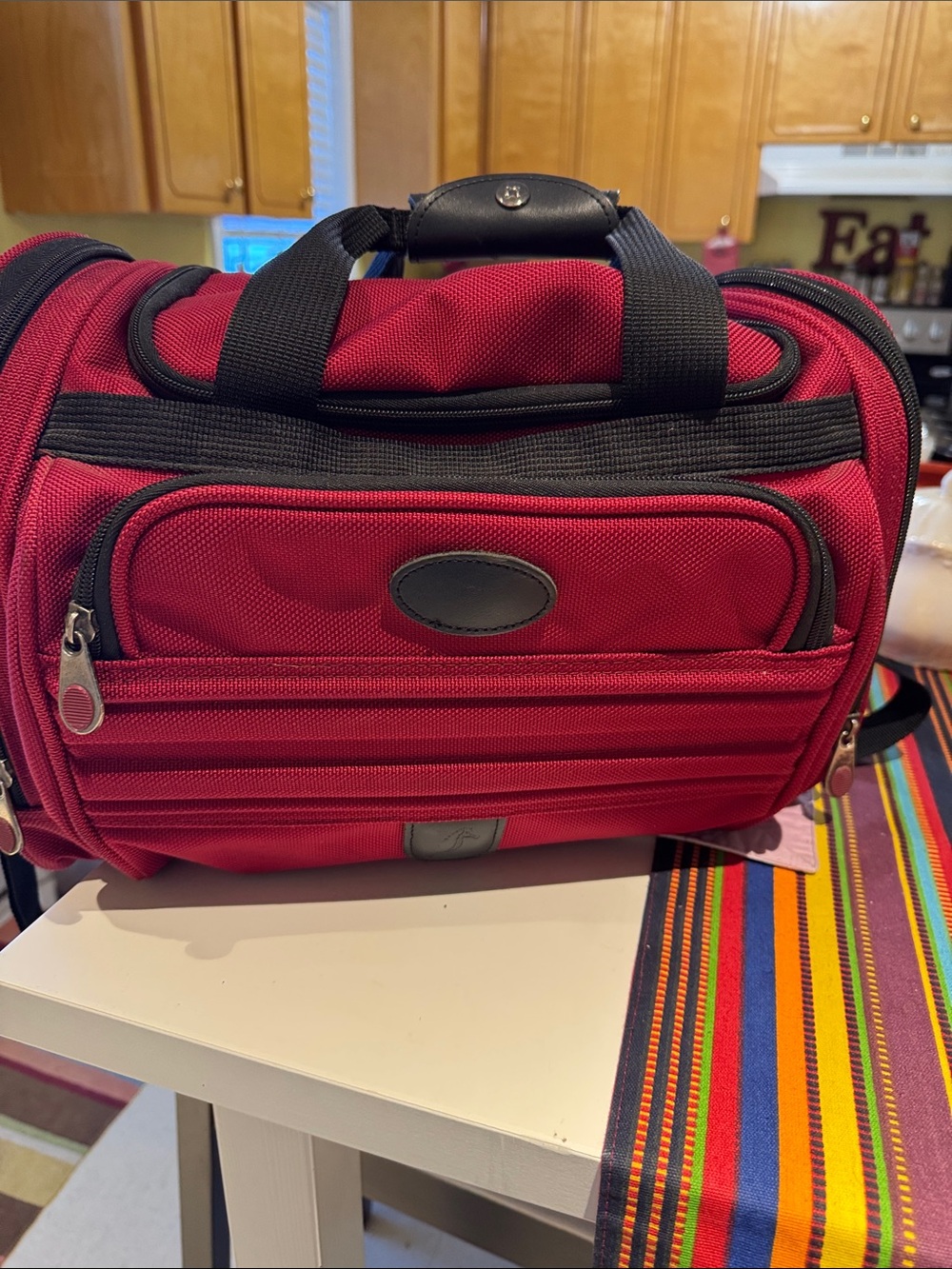 ATLANTIC MAROON DUFFLE BAG